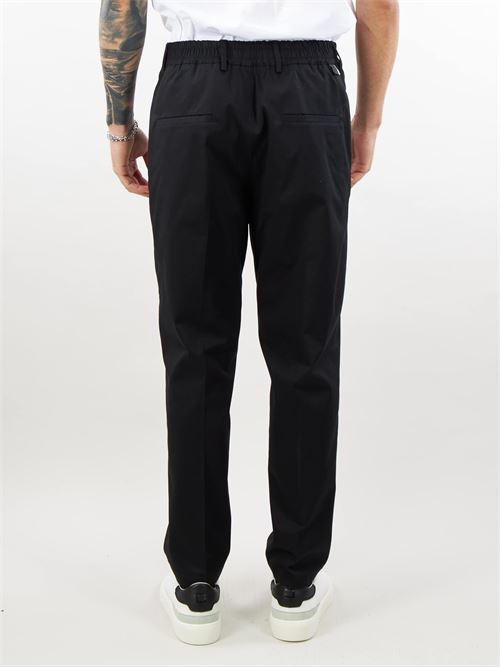 Riviera cotton trousers with elastic waistband Low Brand LOW BRAND | Pants | L1PSS246733D001